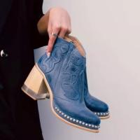 Otoño Invierno zapatos de tacón alto para mujer botines casuales para mujer - details 2