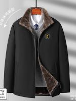 Chaqueta de algodón de gran tamaño para hombre, chaqueta de lana gruesa cálida a prueba de viento, Tops de tiro callejero casuales de moda, invierno, nuevo - details 6