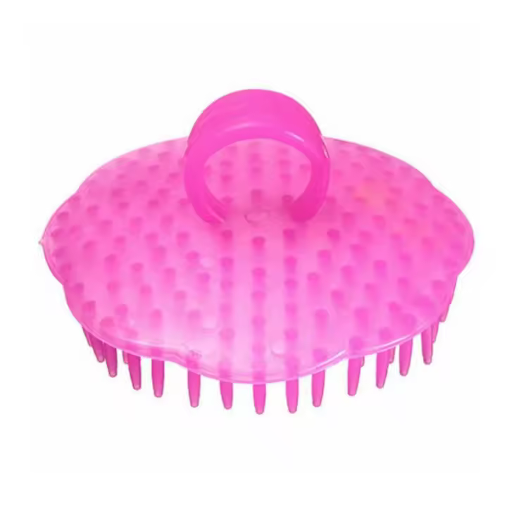 Cepillo de masaje para lavado de cabello, masajeador, peine de cuero cabelludo, ducha corporal - 1