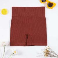 CHRLEISURE-pantalones cortos de Yoga acanalados sin costuras para mujer, mallas de motociclista de cintura alta, mallas deportivas ajustadas de entrenamiento elástico, ropa deportiva - details 0