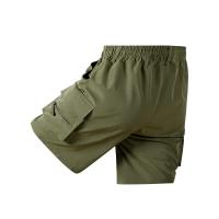 Pantalón corto holgado recargable para hombre con múltiples bolsillos deportivos, de estilo casual en verano. un par de pantalones para correr, - details 3