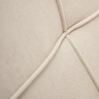 Modelo Cuadrado para Camas de 135 (145 x 57 cm) Tela Beige - details 2