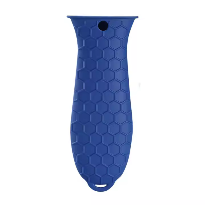 Soporte antideslizante resistente al calor, Clips de silicona para ollas, accesorios de cocina, cubierta protectora para mango de sartén, soporte para mango de olla - 1