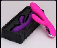 Embalaje privado Juegos sexy Vibrador de doble cabeza Gel de sílice Calentado Masturbador femenino Masaje de vibración Productos sexuales para adultos Juguetes sexuales 성인용품 진동기 - details 5