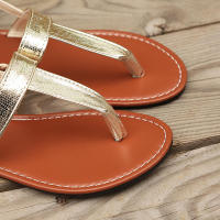 Zapatos de mujer Sandalias planas con punta nueva Tobillera de playa de verano Joyería para pies Moda - details 1