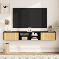 Moderno con 2 Ante Silenziose, Mueble di Design, Flotante, Consola Multimedia - details 2