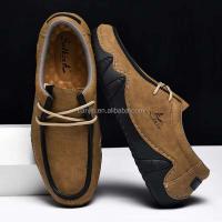 Nuevos zapatos de cuero de alta calidad para hombres para fiestas, vida diaria, cordones de goma, diseño de moda antideslizante, zapatos deportivos casuales, - details 12