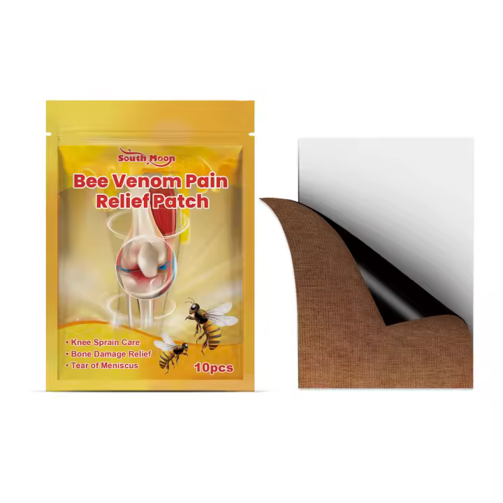 Adhesivo para el cuidado del veneno de abeja para aliviar el dolor muscular de la columna lumbar, la rodilla, el dolor muscular, el cuidado de las articulaciones - 1