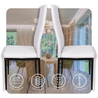 Pack de 2 Sillas de Comedor Tapizadas - Sillas Cocina Tapizadas - Pack Sillas Comedor (Blanco, 2) - details 8