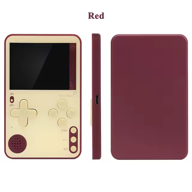 K10 Mini Consola de Juegos Portátil Ultra Delgada, 500 Juegos Clásicos Incorporados, Regalo de Juego para Niños, Disponible en 3 Colores - 1