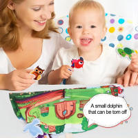 Libro ocupado de tela 3D Montessori, juguetes sensoriales de fieltro, libro suave de tela para actividades de aprendizaje para bebés, libros silenciosos, regalo para recién nacidos - details 0