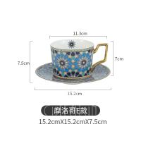 Conjunto de Taza de Café de Lujo Estilo Marroquí Cerámica Ideal para Cappuccino, Latte, Espresso - details 12