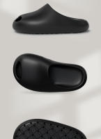 Mango zapatillas simples mujer verano 2024 nuevo interior hogar fondo suave de una palabra arrastre eva zapatillas frescas mujeres - details 5
