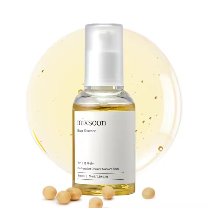 Mixsoon Bean Essence Exfoliante Hidratante Cuidado Coreano Suero de Ácido Hialurónico para la Piel de Vidrio (1.6 Fl Oz (Paquete de 1)) - 1