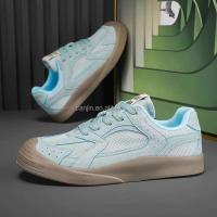 Nuevos dedos de seguridad antideslizantes de goma de tela para hombres, zapatos deportivos casuales de moda para niños, diseño minimalista de regreso a la escuela - details 1