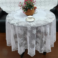 Mantel de Encaje Blanco con Patrón de Copos de Nieve Ideal para Bodas, Comedor, Decoración de Fiesta Navideña en Casa - details 6