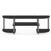 Soportes de TV sin Herramientas, Roble, Negro, 52 - details 2