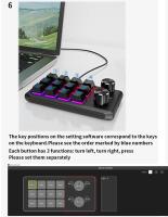 Teclado de programación ro personalizado, periférico con Bluetooth, RGB, 12 teclas, copia y pasta, Mini botón para juegos, mecánico, Hotswap, ropad - details 12