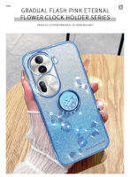 Funda de flores de gano plástica de diamante de agua, OPPO Reno 11 11, 11F, F25 Pro, Realme C67, A79 5G - details 1
