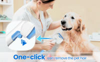 INSE Grooming Vaccum, kit de aseo para mascotas de gran capacidad de 4,5 L y aspiradora de ruido ultrabajo 5 en 1, cortadora para perros y gatos - details 3