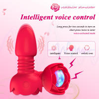 Marca Kaelynn Enchufe Anal LED Activado por Voz Control Remoto Aplicación Vibrador Anal Águila - details 1