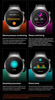 Relojes inteligentes exterior deporte Bluetooth llamada hombre sano ritmo cardíaco presión arterial inteligente dormir mujer reloj - details 6