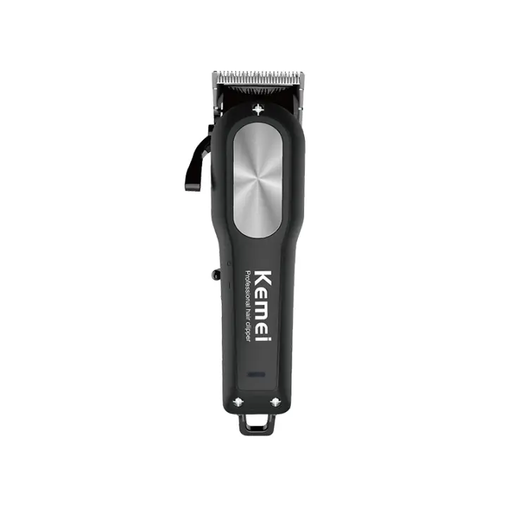 Kemei-cortadora de pelo inalámbrica para hombre, Kit de aseo profesional, recargable por KM-2604, para cortar el pelo y la barba - 1