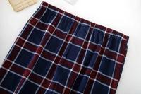 Trajes de casa para hombre, pantalones de manga larga, trajes para Otoño e Invierno, Pijamas para hombre, pijamas de franela con diseño a cuadros para hombre - details 7