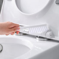 Cepillo De Inodoro Colgante Con Soporte Largo Cepillo De Limpieza De Baño Con Pincel Suave Y Silicone Accesorios De Baño Ecológicos - details 5
