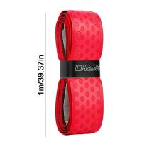 Cinta de agarre de murciélago a rayas de PU, banda elástica de sensación seca para béisbol, cinta resistente al desgaste, mango de raqueta de tenis de 1m, Unisex - details 11