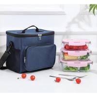 Bolsa Bento gruesa de tela Oxford, bolsa aislante portátil de gran capacidad, bolsa de picnic al aire libre, bolsa de almuerzo para estudiantes - details 18