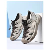 Sandalias de piel de vaca informales de gran tamaño, zapatos de playa de verano para hombres, sandalias deportivas al aire libre, sandalias de montañismo, zapatos creek - details 7