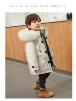 Chaqueta de Plumífero de Pato Blanco para Invierno 2025 Abrigo Exterior Cálido para Niños y Niñas - details 11