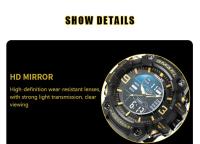 Smael-relojes militares deportivos para hombre, reloj despertador digital de cuarzo, resistente al agua hasta 50M, con pantalla dualtime - details 8