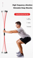 Barras de Fitness integradas para entrenamiento de fuerza, barras de fitness elásticas multifuncionales de peso corto, estiramiento al aire libre en casa - details 9