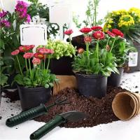 Juego De 4 Herramientas De Jardín Con Mango De Plástico: Shovel Para Rastrillar La Hierba, Palas Y Pala De Jardín - details 4