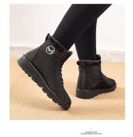 Zapatos de algodón para nieve impermeables antideslizantes, botas cortas de gran tamaño, botas de terciopelo grueso - details 16