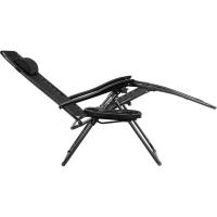 Set de Exteriores Plegable y Reclinable Tumbonas de Acero Ligero con Mesita - details 14