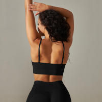 Hamidou-Sujetador deportivo de Yoga para mujer, Top Sexy, ropa interior transpirable, Fitness, Yoga, gimnasio - details 9