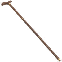 Bastón de madera para ancianos, muletas de tres secciones, bastón de Montañismo antiguo, bastón para ancianos al aire libre, regalos - details 6