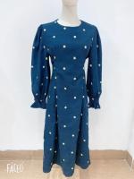 Vestido de manga larga para mujer, traje Vintage bohemio para fiesta y otoño, Y2k - details 4