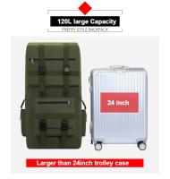 Bolsa de senderismo para hombre, mochila grande para acampar, senderismo al aire libre, senderismo, bolsa de hombro, 120 litros - details 2