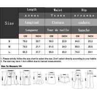 TRAFZA Conjunto de 2 piezas para mujer, camisa plisada de manga larga con cuello redondo y falda midi recta, moda 2023 - details 1