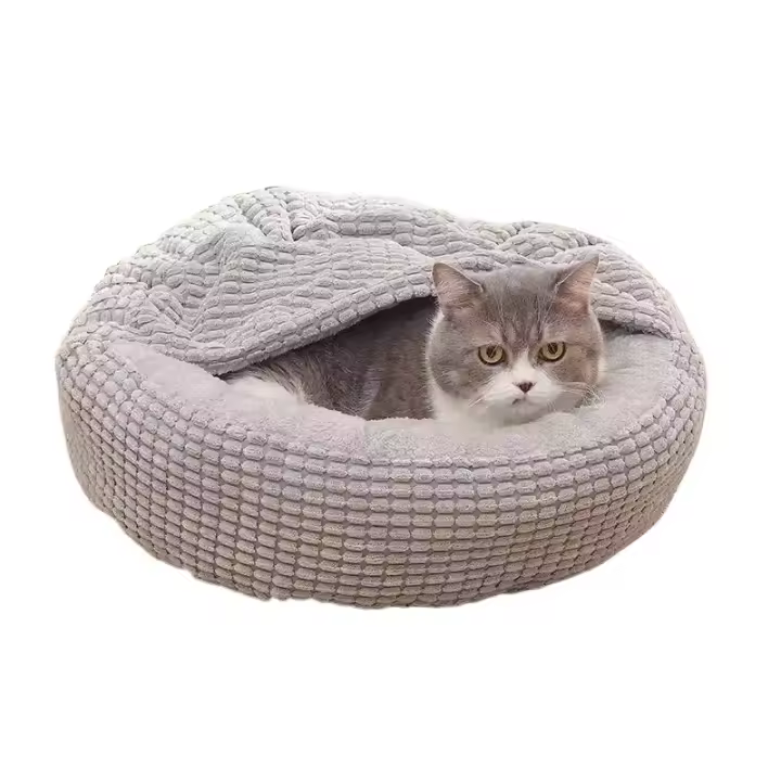 Saco de dormir cómodo para gato, perrera cálida y transpirable, casa para mascotas - 1