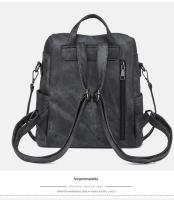 Mochila Antirrobo Impermeable para Mujer, bolso de Cuero PU, Hombro informal, Gran para Viaje, Trabajo y Escuela - details 5