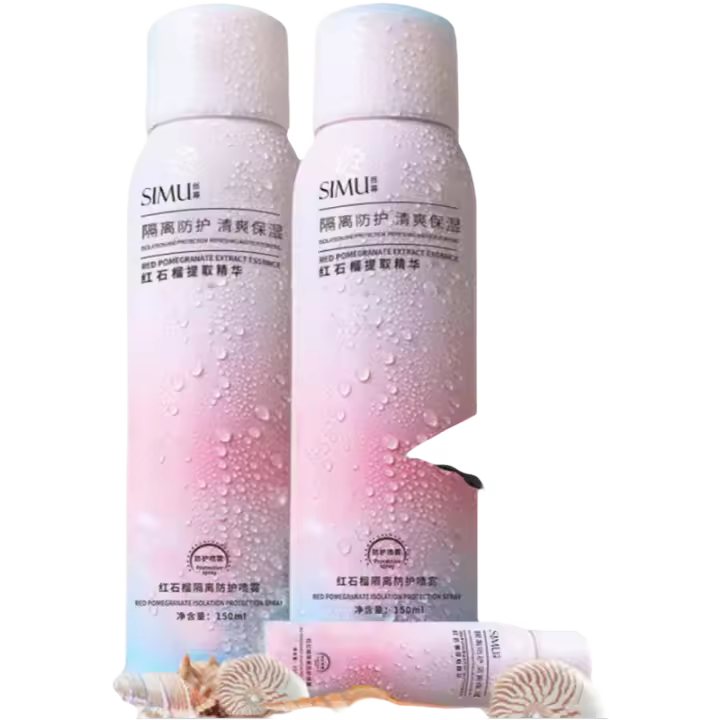 Protección UV de Crema de Sol Spray de Granada 50+ Alivio de Verano Mágico para Piel Oscura - 1