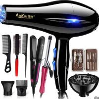 Secador de Pelo Profesional y Potente con Ajuste de Aire Frío y Caliente, Boquilla para Herramientas de Peluquería - details 0