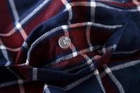 Trajes de casa para hombre, pantalones de manga larga, trajes para Otoño e Invierno, Pijamas para hombre, pijamas de franela con diseño a cuadros para hombre - details 9