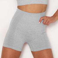 Pantalones cortos de yoga para mujer, pantalones cortos de gimnasio, entrenamiento, levantamiento de glúteos, Fiess, para correr - details 5
