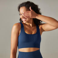 Nessaj-Sujetador deportivo sin costuras para mujer, chaleco de yoga a prueba de golpes, top corto transpirable para correr y gimnasio - details 14